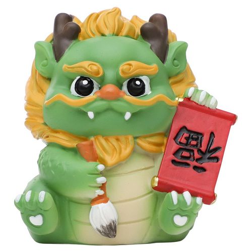 龙生九子创意礼物卡通生肖家居桌面F汽车装饰树脂摆件礼品套装礼