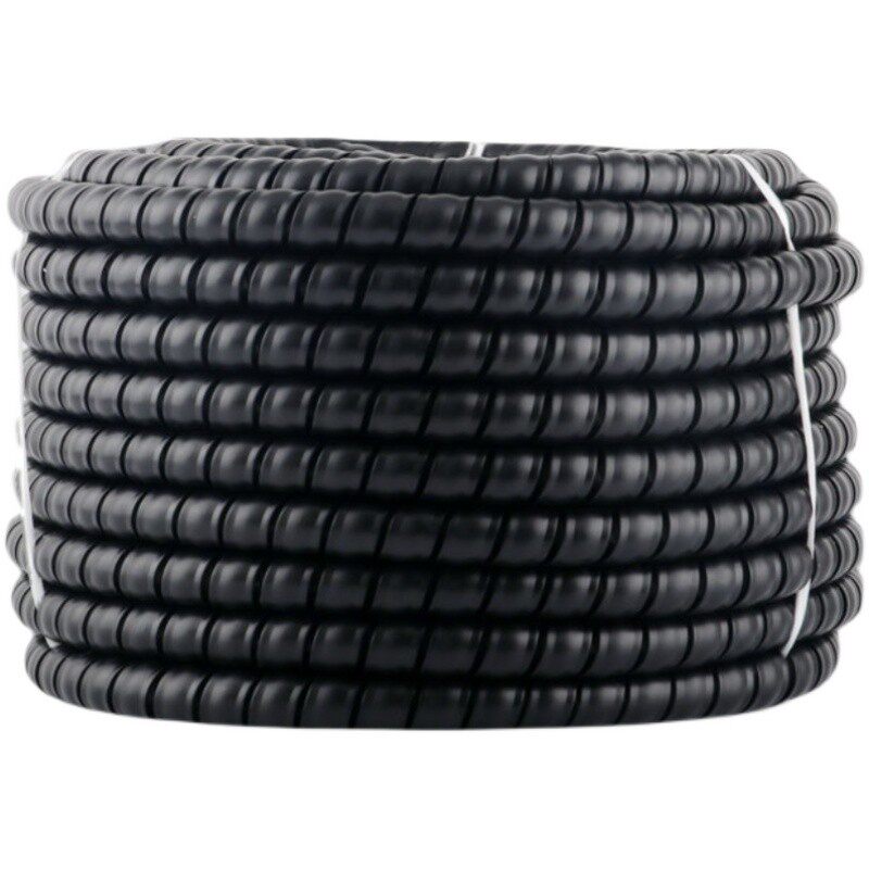 螺旋缠绕管dPP油管保护套洗车机电线保护管耐磨套管束线收纳包线