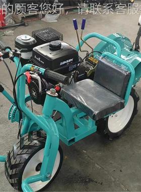 农田三轮乘坐式柴油多用途耗旋耕草机 除式低油多用途VEZ乘坐微耕