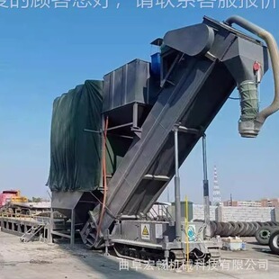 湖南水泥粉CSV卸机 集装粉卸灰机箱 每小时拆矿箱卸车4个箱子现货