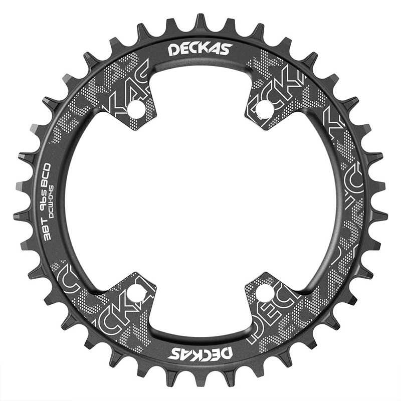 正负齿椭圆盘山地自行车盘片96BCD单盘曲柄牙盘用于m8000 m9000