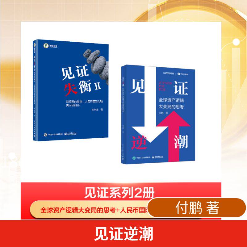 见证系列2册 电子工业出版社 付鹏 著等 经济理论