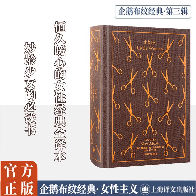 小妇人 上海译文出版社 (美)露易莎·梅·奥尔科特 著 洪怡,叶宇 译