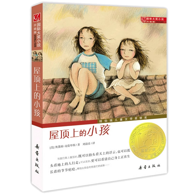 正版童书国际大奖小说屋顶上的小孩书新蕾出版社三年级四年级五年级六年级小学生课外阅读书籍 7-8-10-12-14岁儿童故事书K