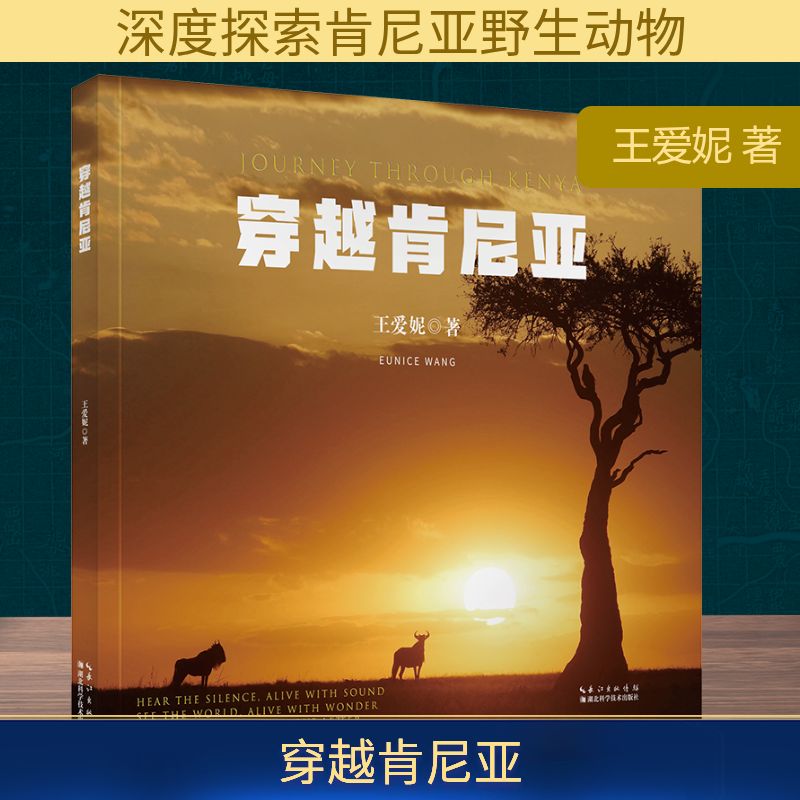 穿越肯尼亚 湖北科学技术出版社 王爱妮 著 旅游其它