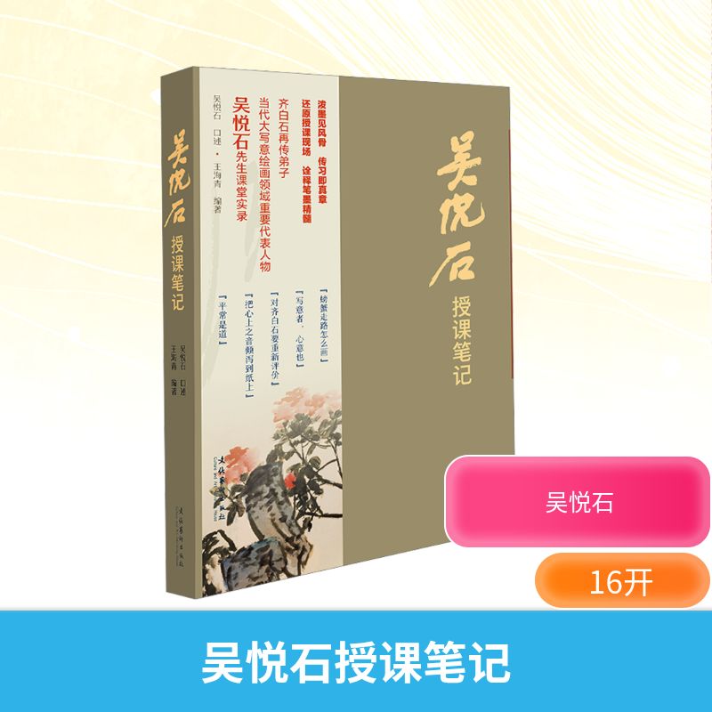 吴悦石授课笔记 文化艺术出版社 王海青 编