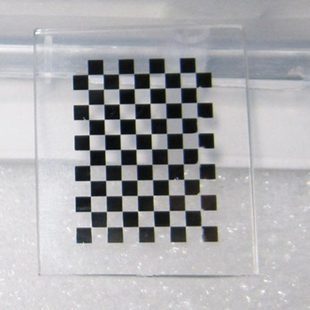 标定板棋盘格 光学标定板 机器视觉 方格 菲林亚克力玻璃标定板GP