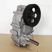 铝壳转向行走变速箱覆膜机履带车播种机手推车齿轮箱三轮运输车