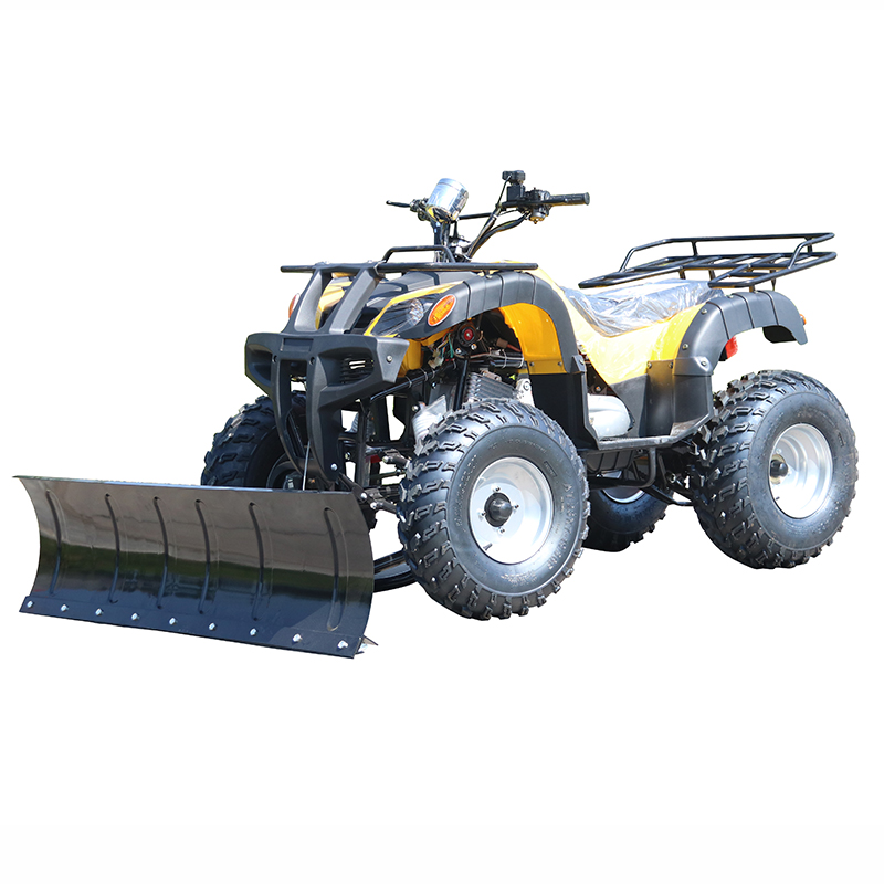 200CC沙e滩车四轮机车传动全地形后驱山地农用加装推雪板ATV推板