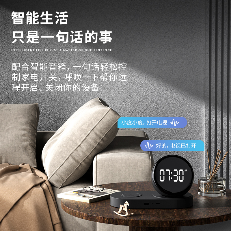 wifi智能插座手机远程控制语音遥控定时延时开关电量统计插头面板