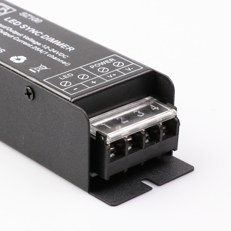 12v呼吸爆闪遥控开关led灯带灯条单色调光控制器调节光亮无线射频