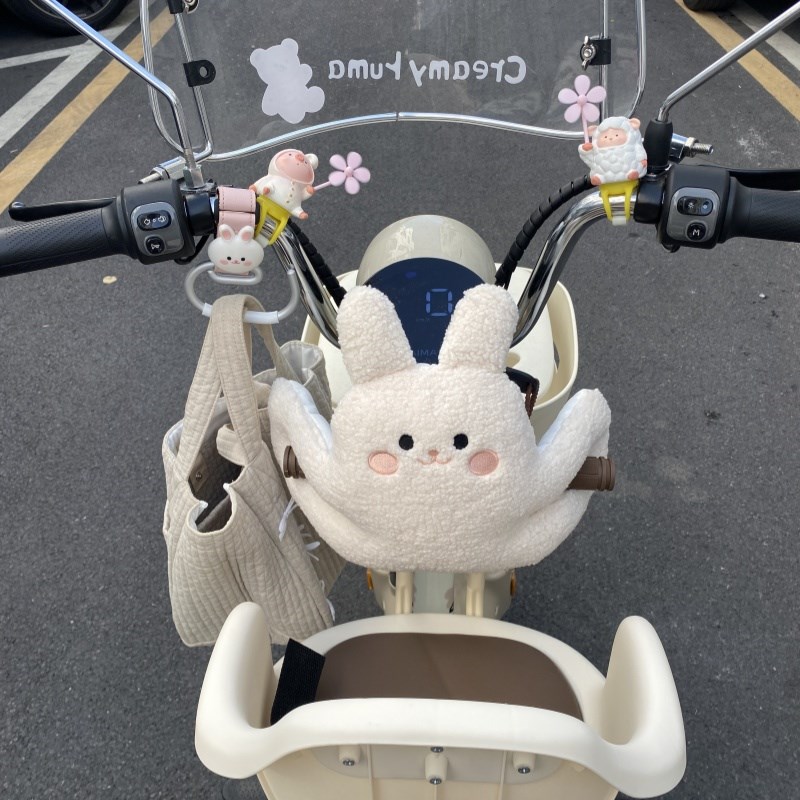 电动车防撞垫前置座椅宝宝防撞y头保护垫摩托车儿童保护垫加厚护