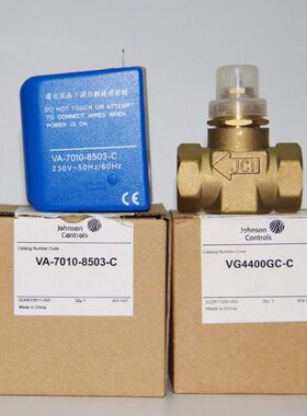 VA7010-8503-C江森型电动二通阀 风机盘管空调电磁阀DN20 G3/4