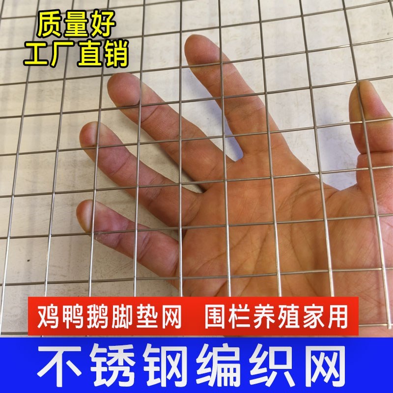 不锈钢电焊网304材质r围栏网筛网养殖护栏钢结构吊顶网岩棉承托网
