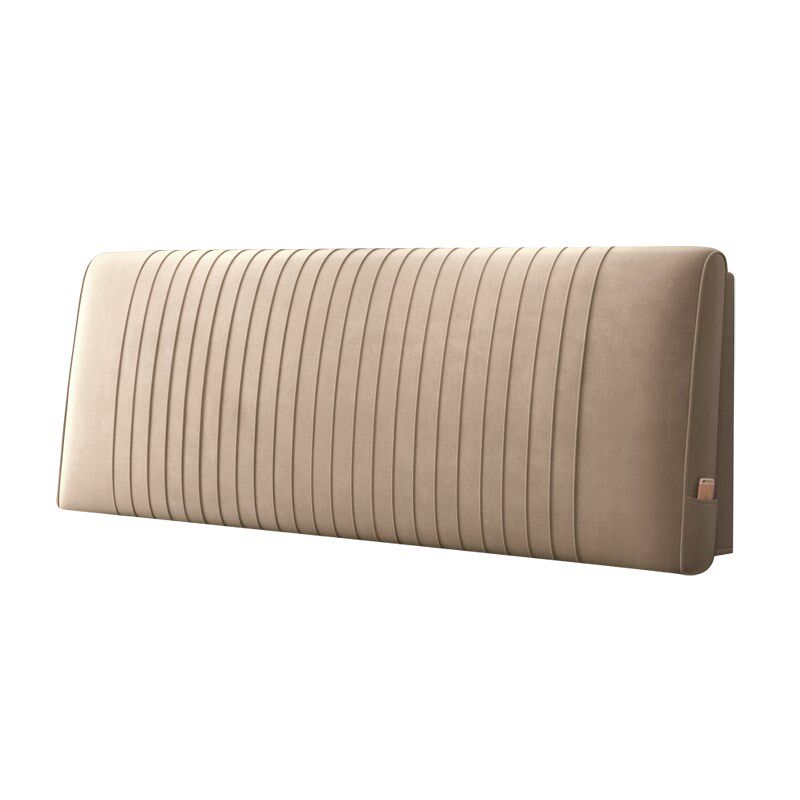 德芙绒床头靠垫榻榻米软包靠背海绵床头罩床上大靠背枕简约可拆洗