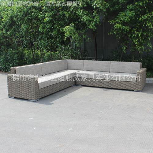 酒店餐厅会所花园休闲家用具编织户CF1798欧式沙家具外商麻绳编织