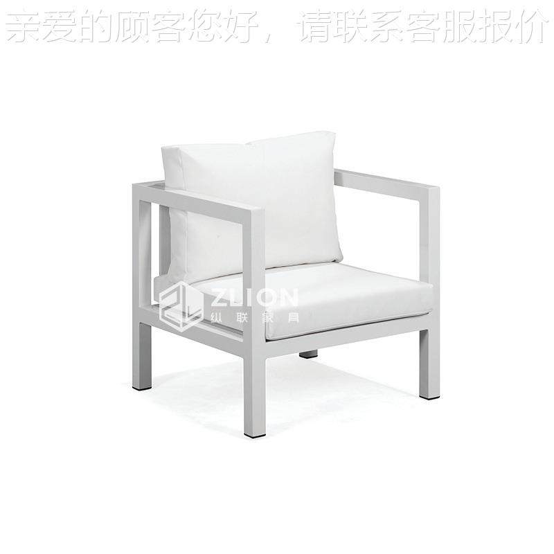 户外铝合金44沙发单人休闲阳庭院台花园桌外椅创意板间室沙样发躺,住宅家具,户外沙发,淘宝优惠券,粉丝福利购,淘宝优惠卷