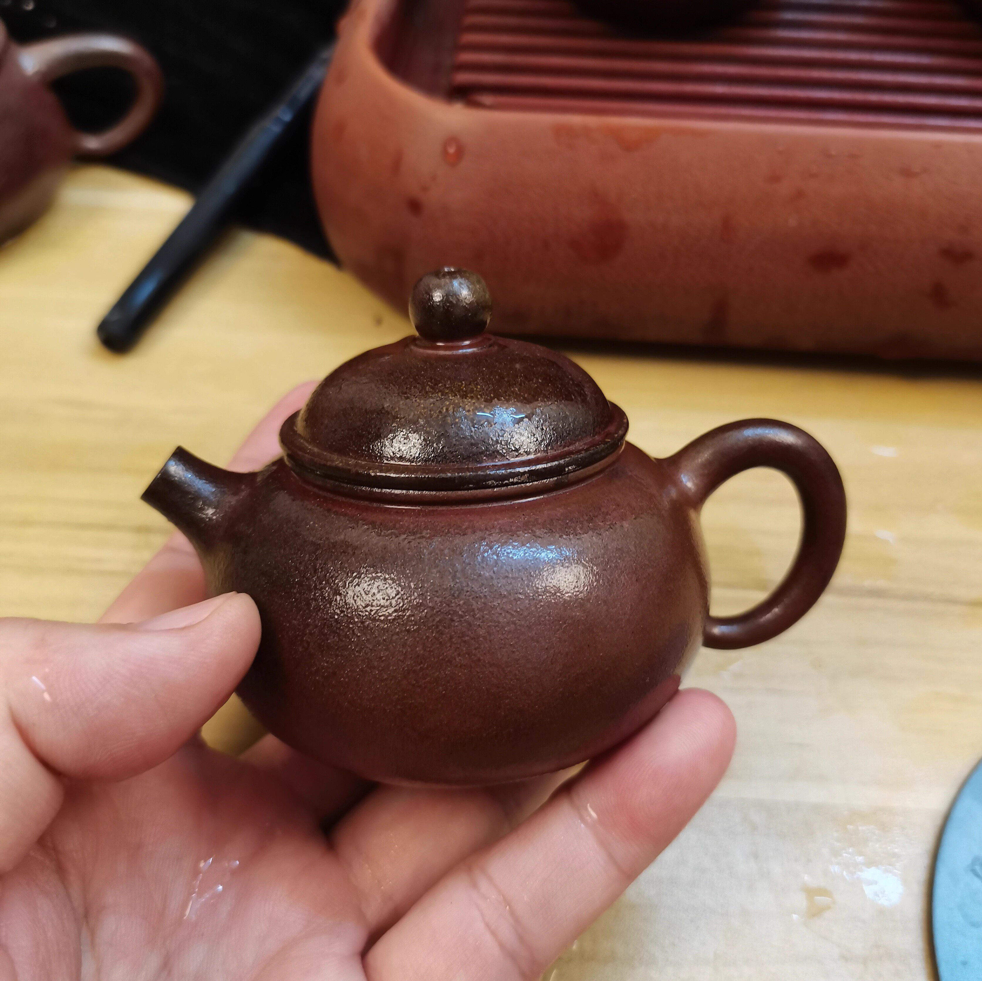 坭兴陶石纯手工功夫茶具套装