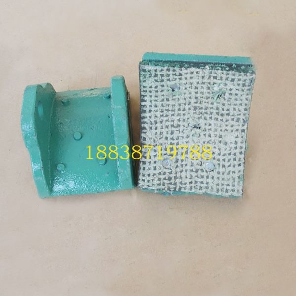 电磁制动器刹车瓦块 TJ2-100 150 200 300卷扬机抱闸刹车块 刹车