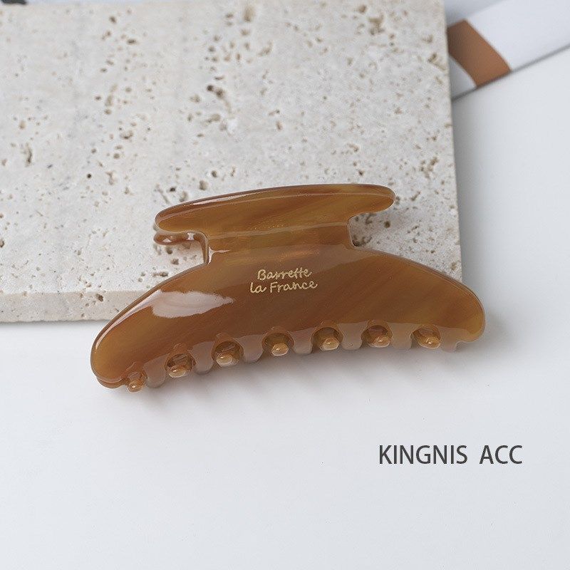 法式大号气质感醋酸m盘发抓夹夹子头饰发夹后脑勺鲨鱼夹发饰女夏
