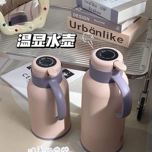 保温水壶保温壶大容量家用保温瓶热水壶宿舍学生玻璃内胆暖热水瓶
