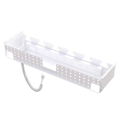 电源管理控制盒 升降桌理线架插排电线固定收纳槽电脑理线器