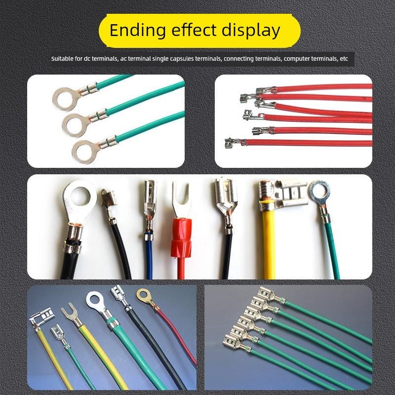 半自动超静音端子机OTPq模具1.5t压线机全自动接线2吨打端机铆压