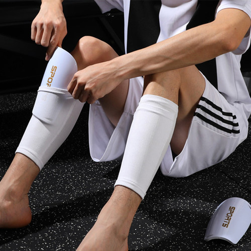 点胶防滑足球袜配双层口袋包裹板套成人儿童搭配硬质插板训练套装