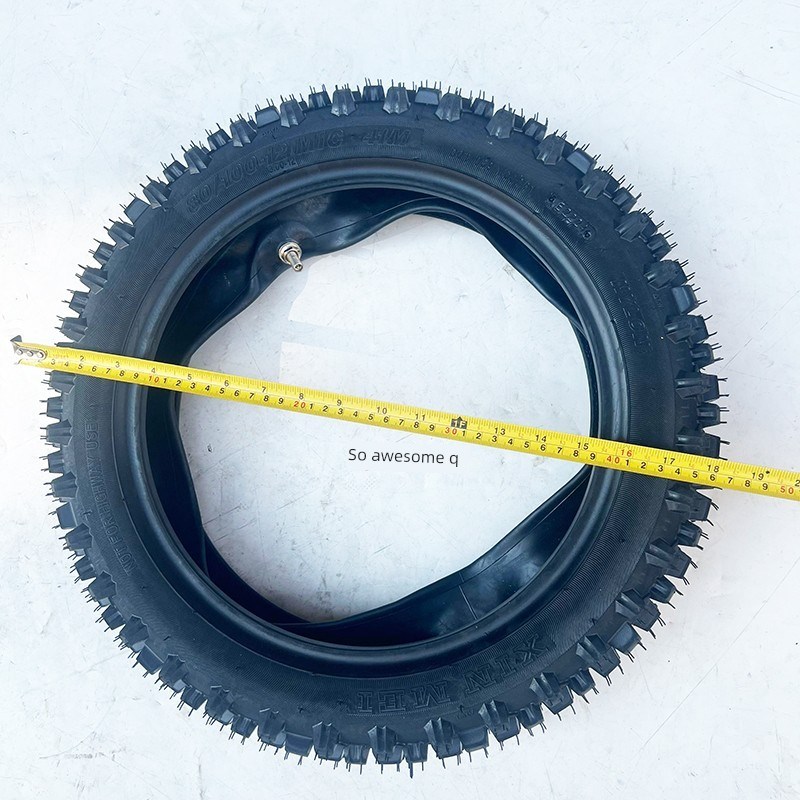 80/100-12加厚轮r胎中小型高赛越野车阿波罗耐磨后轮12寸内外胎