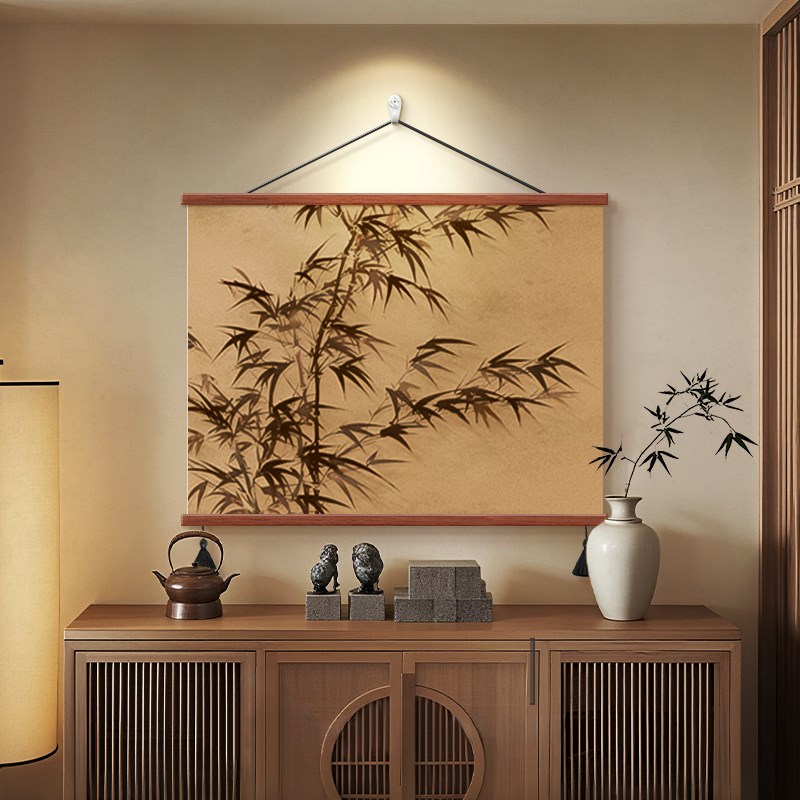 喜上眉梢电表箱装饰画宋代美学餐厅电表盒电闸箱挂画配电箱遮挡画