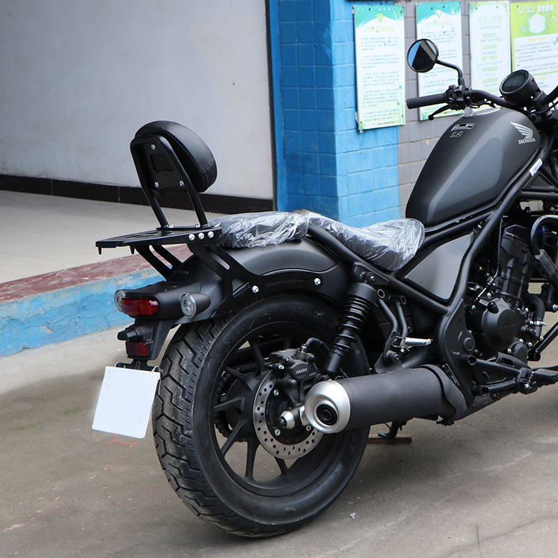 适用于摩托车本田CM300后货架 尾箱架后衣架靠背扶手尾翼改装配件