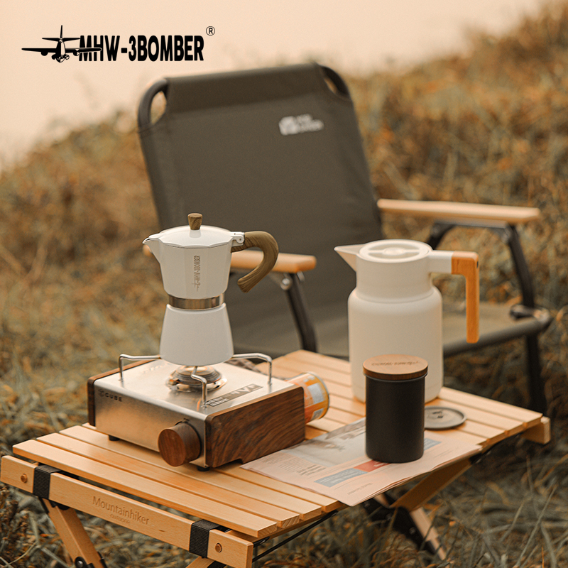 轰炸机摩卡壶 家用意式特浓煮咖啡壶咖啡机O浓缩萃取壶手冲滴滤壶