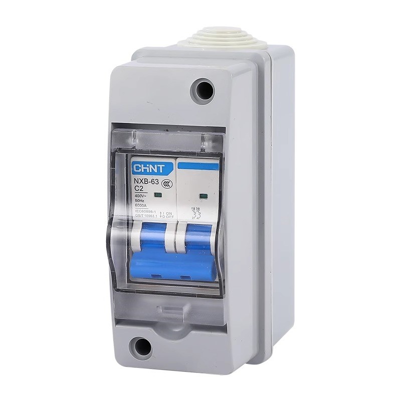 正泰配电箱带空气开关断路器套装2P家用1p三相空开16A32A63A 100A