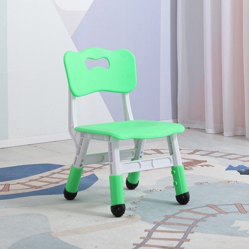 儿童椅子塑料板凳宝宝卡通加厚写字小凳子家用可升降幼儿园靠背椅