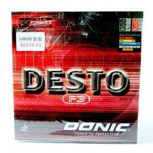 多尼克DONIC 德士途 Desto F3 10030内能反胶套胶 增强手感控制