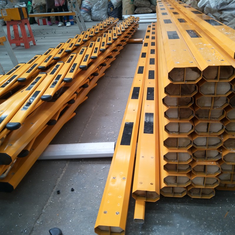 道闸杆停车场栅栏杆物业小区升降杆门卫起落杆挡车杆铝合金拦车杆