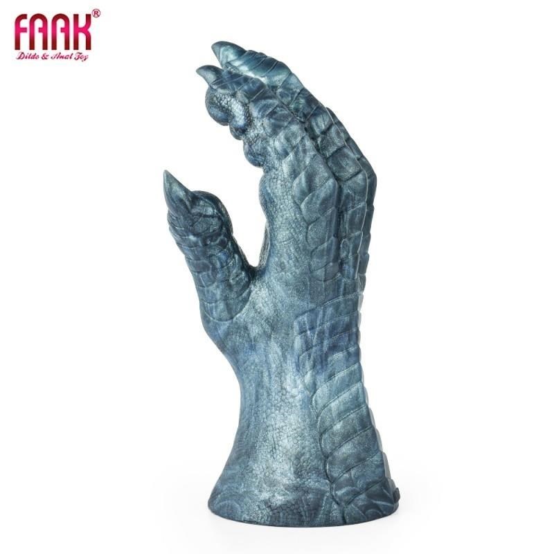 FAAK Silicone Soft Paw Dragon Claw Dildo Butt Plug Soft Sili
