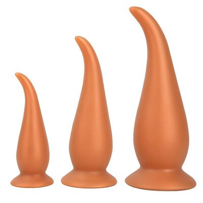 Silicone Big Butt Plug Large Anal Plug Soft Dildo Female Mas