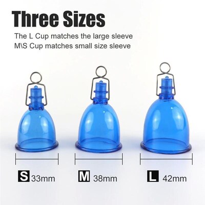 Cup Accessories for Penis Extender Pump Enlarger Stretcher V