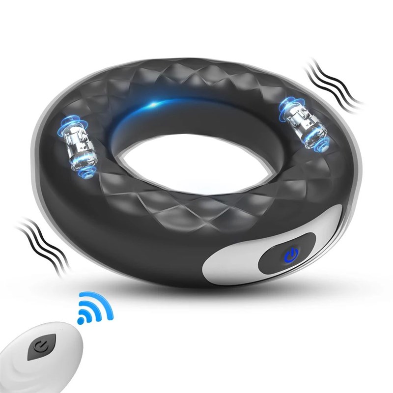 Remote Control Cock Ring Vibrator for Men Remote Control