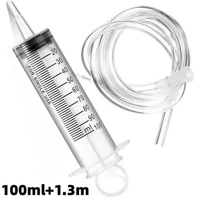 100ml Large Capacity Syringe Reusable Pump Measuring With Tu