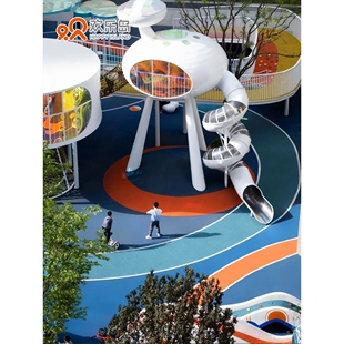 户外游乐设施定制无动力乐园设计儿童组合滑梯厂家小区游玩区规划