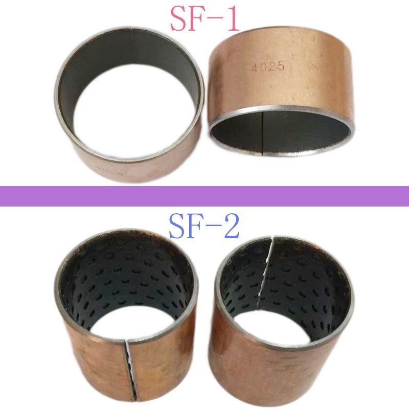 铜套SF-2复合衬套120*125*60/80/95/100/120M/160/200内径120外12