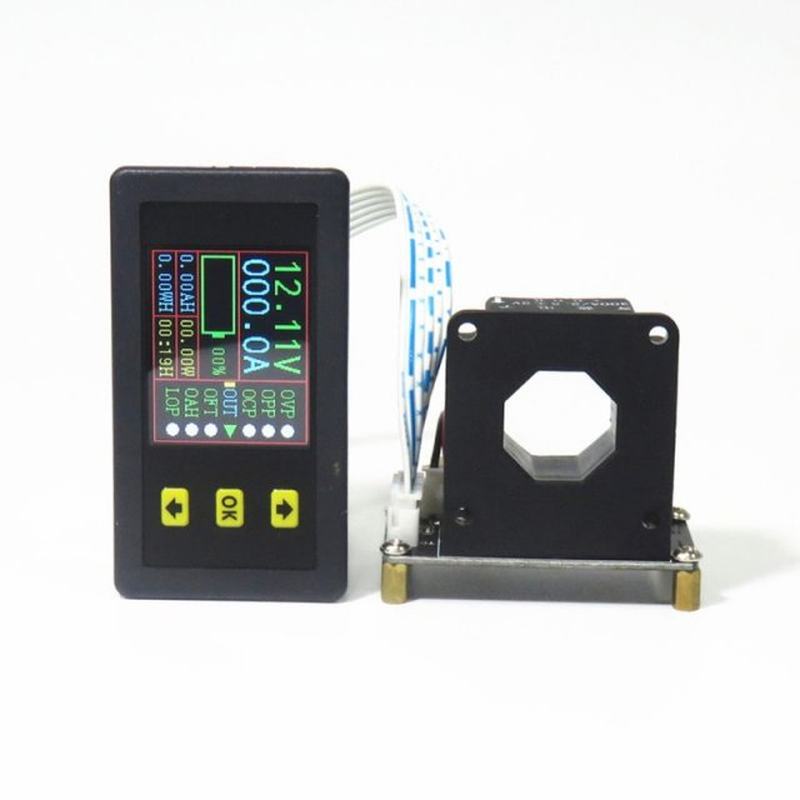 VAC9010H霍尔库仑表DC90V电压表安培表LCD T