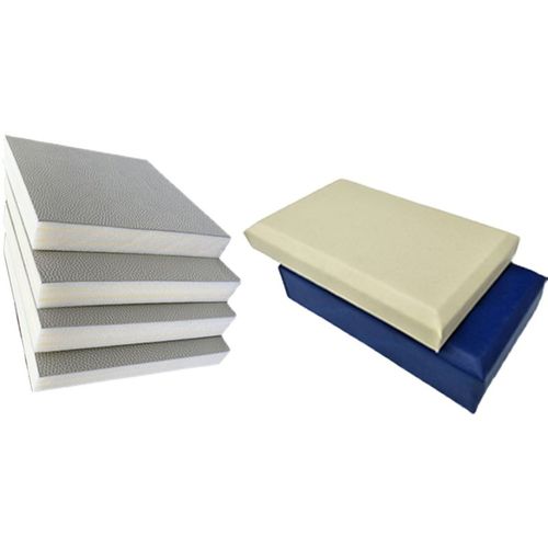 谈话室墙面防撞软包纳米棉20mm询问室聚乙烯硅胶留置室防火吸音棉