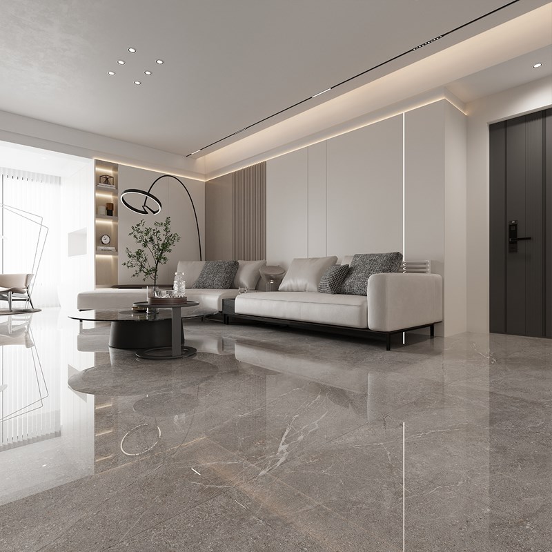 厂家直销大理石1000x1000岩板瓷砖别墅客厅地砖亮光1米工程地板砖