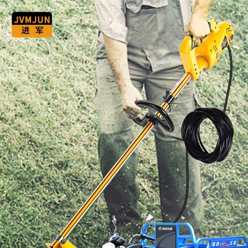 插车割草机48v60v72v通用除草机电动打草机农用大功率剪草机