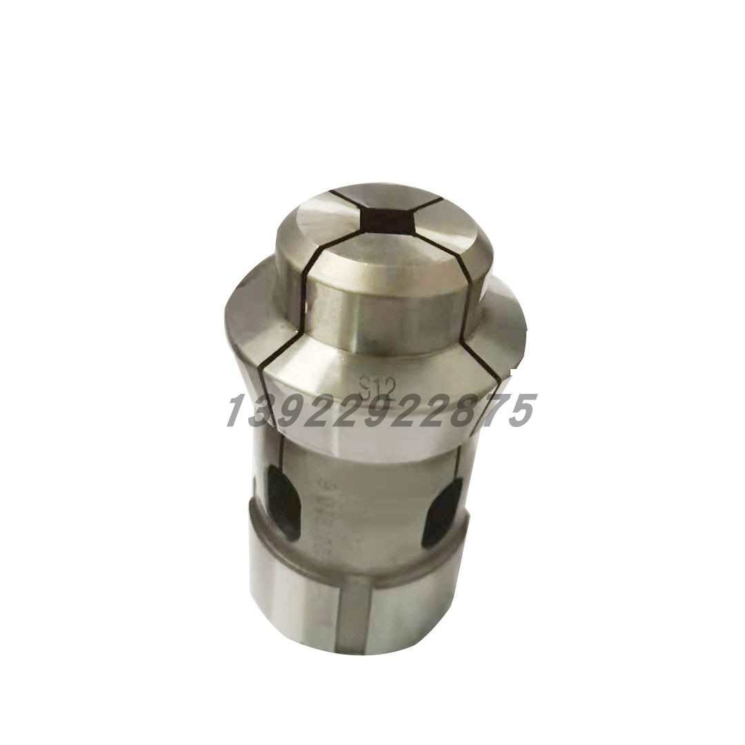 夹嗦野式高精型轴头42嘴前式夹头宫173e牙推cnc数控推筒前无