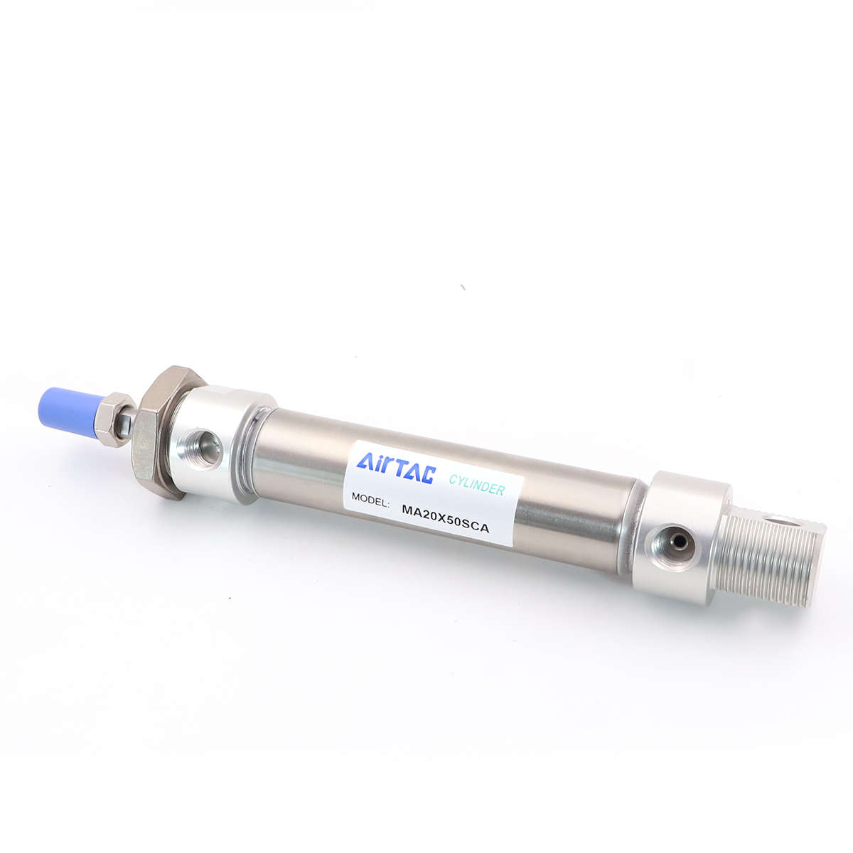 亚德客不锈钢迷你气缸MA32/40X25X50X75X100X125X150X175X200SCA