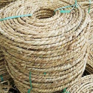 草绳稻草绳园林花木移栽包扎捆绑树木草绳子仿寒保暖加厚裹树布